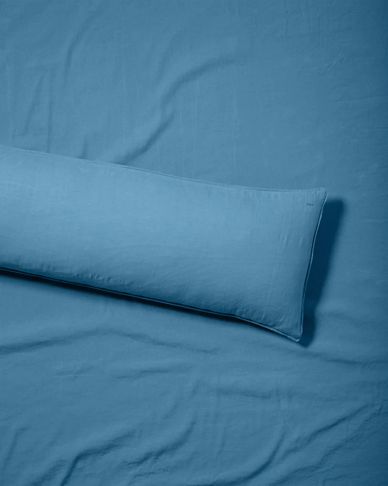 bedMATE Pillowcase Linen True Blue