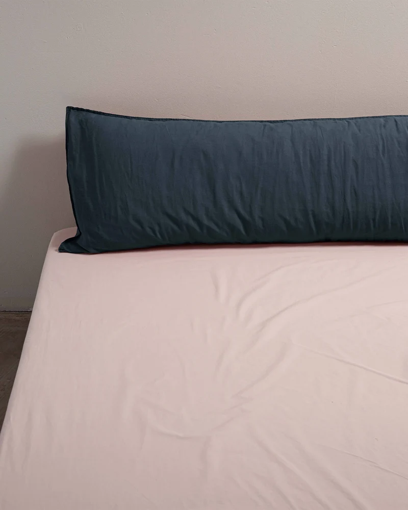 bedMATE Pillowcase Linen Midnight Blue