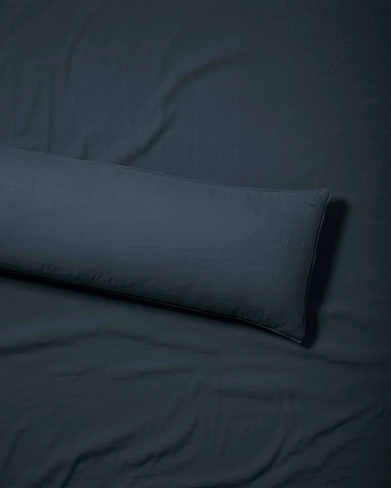 bedMATE Pillowcase Linen Midnight Blue