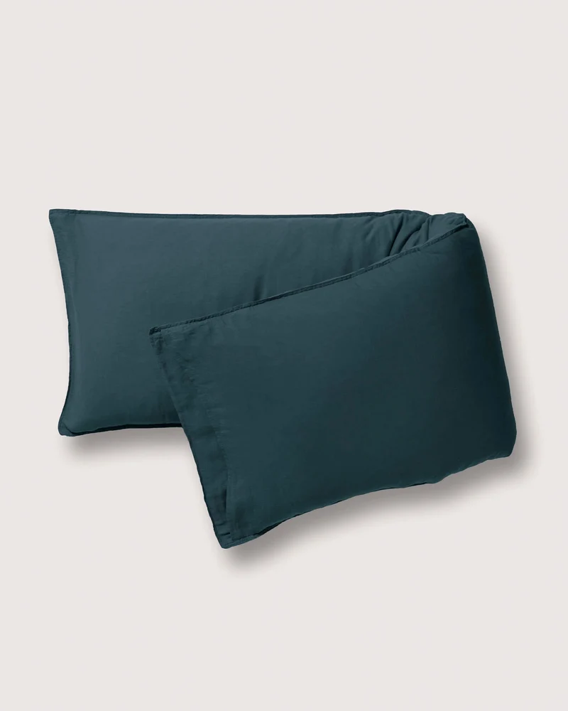 bedMATE Pillowcase Linen Midnight Blue