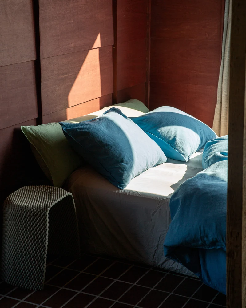 bedMATE Pillowcase Linen Green Mint