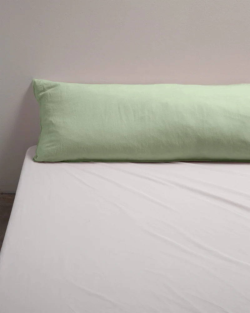bedMATE Pillowcase Linen Green Mint