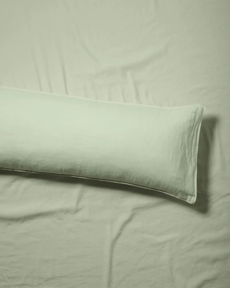 bedMATE Pillowcase Linen Green Mint