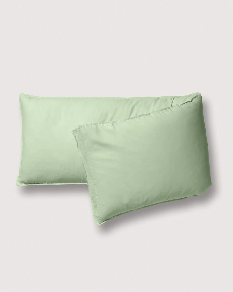 bedMATE Pillowcase Linen Green Mint
