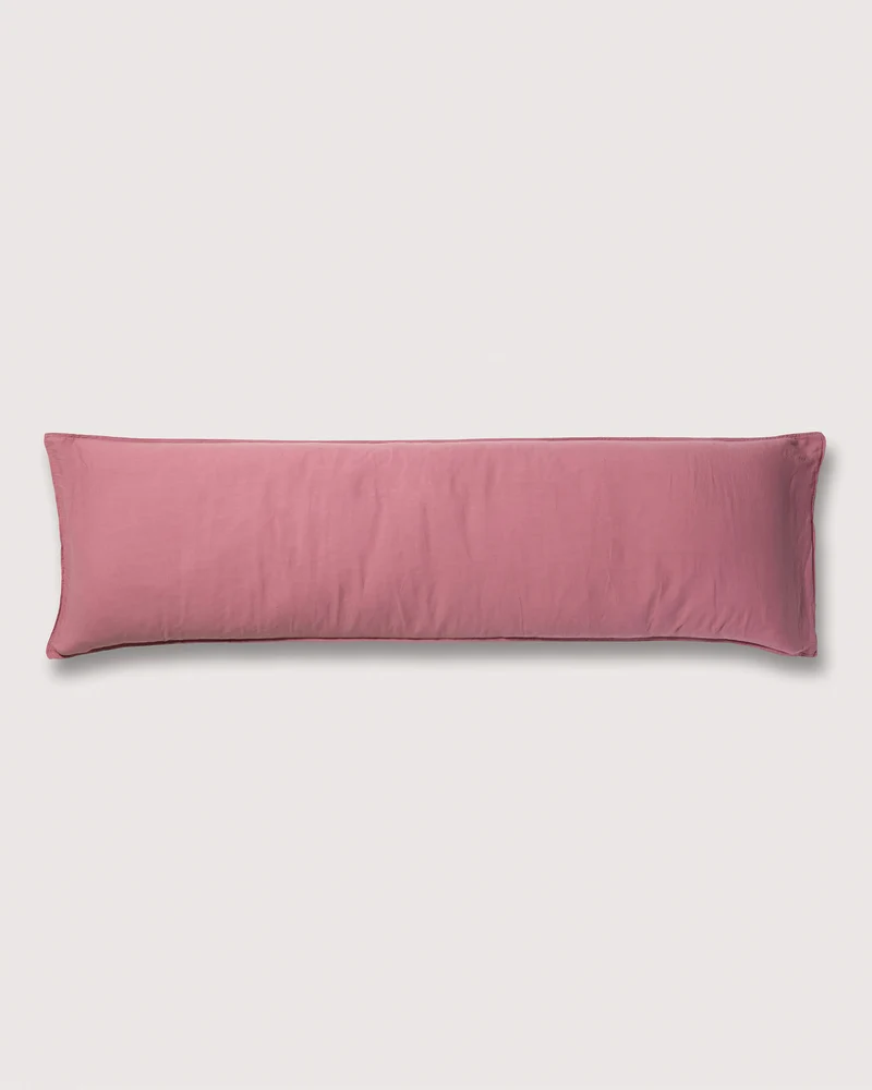 bedMATE Pillowcase Linen Mauve Rose