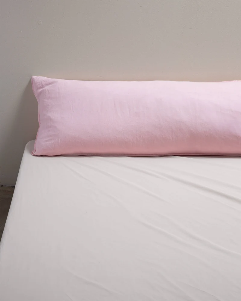 bedMATE Pillowcase Linen Shell Pink