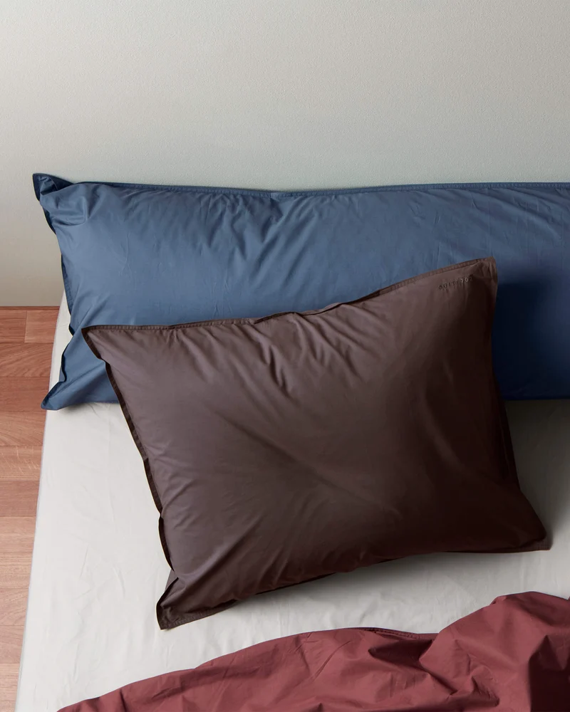 Duvet Cover Cotton Brique Red