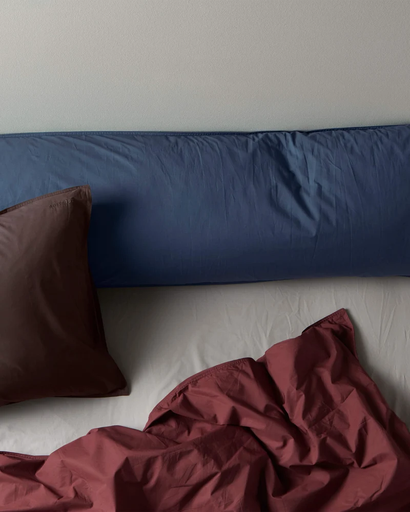 Duvet Cover Cotton Brique Red