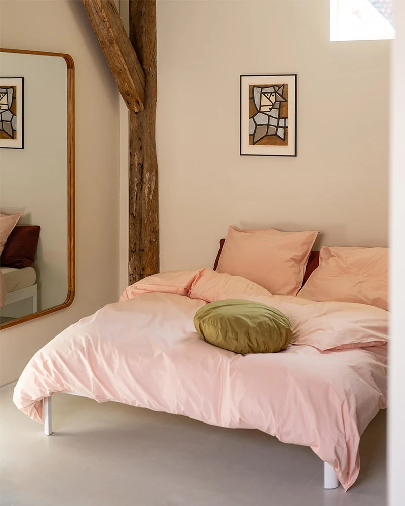 Duvet Cover Cotton Blush
