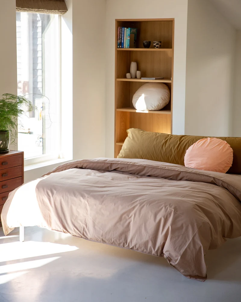 Duvet Cover Cotton Camel