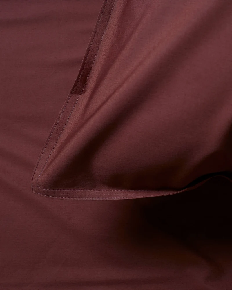 Pillowcase Cotton Brique Red