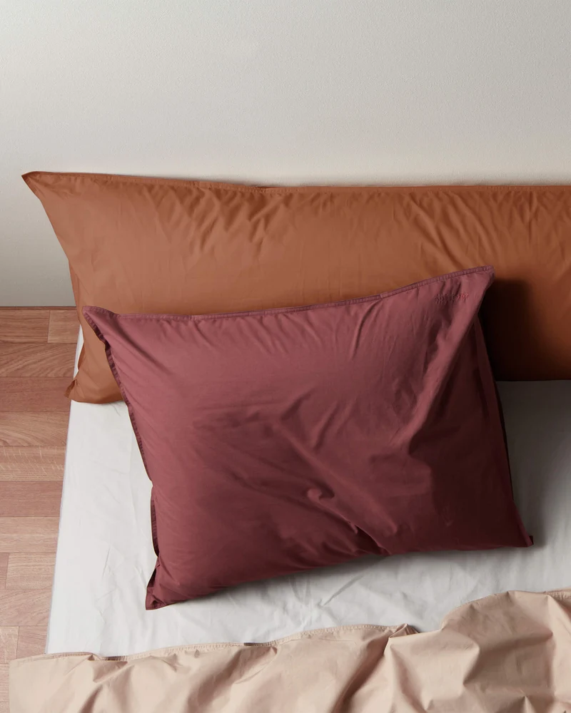 Pillowcase Cotton Brique Red