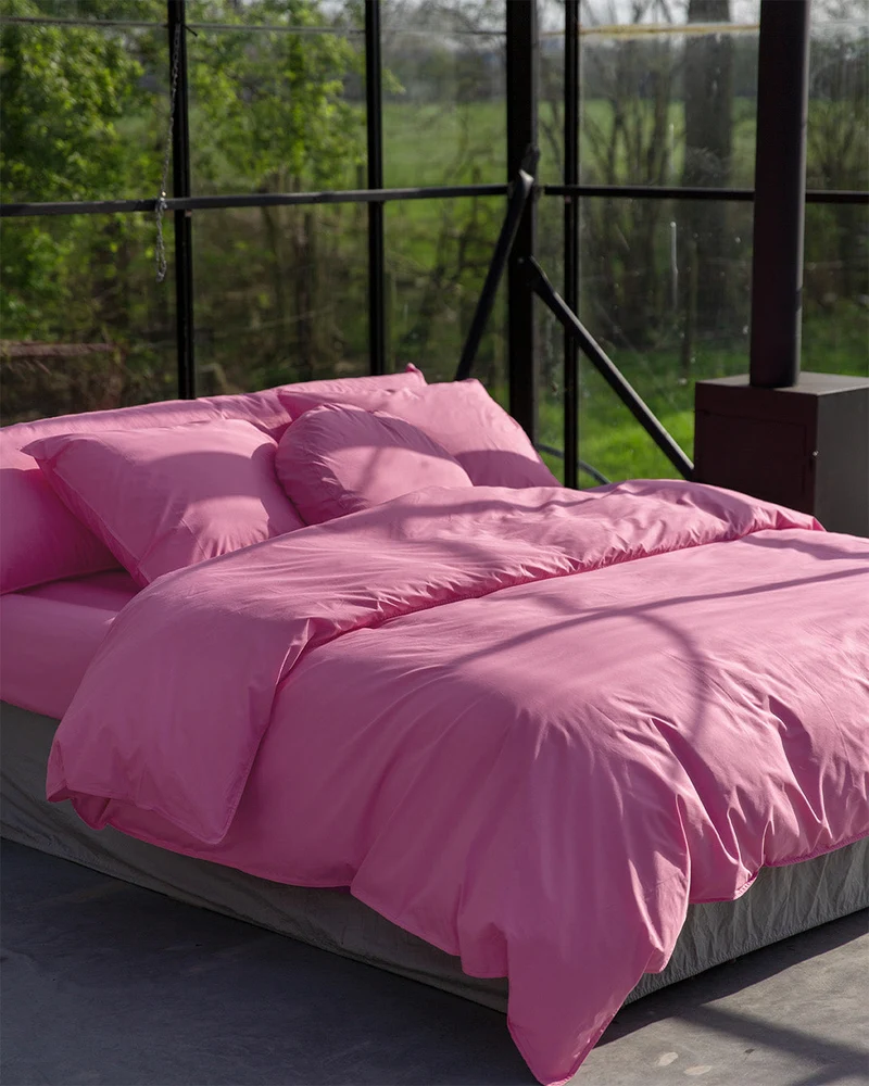 Pillowcase Cotton Pink Candy