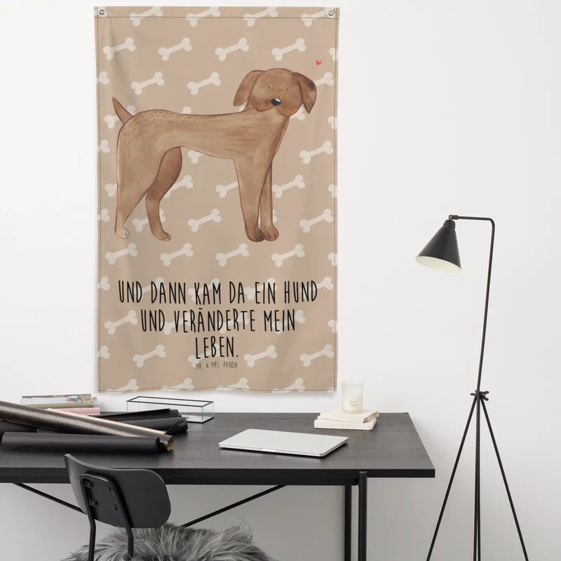 Wandteppich Hund Dogge