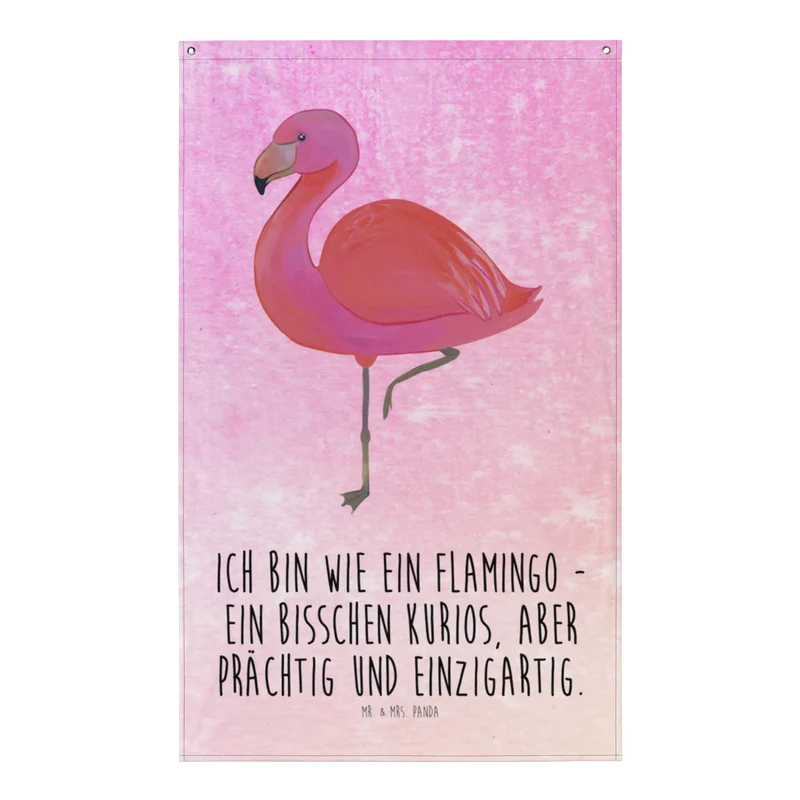 Wandteppich Flamingo Classic