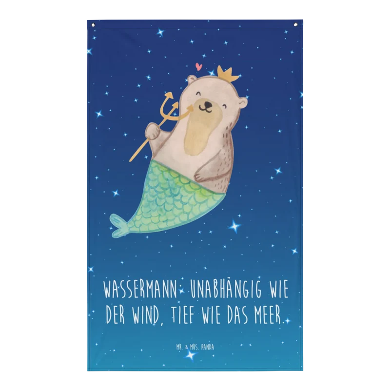 Wandteppich Wassermann Astrologie
