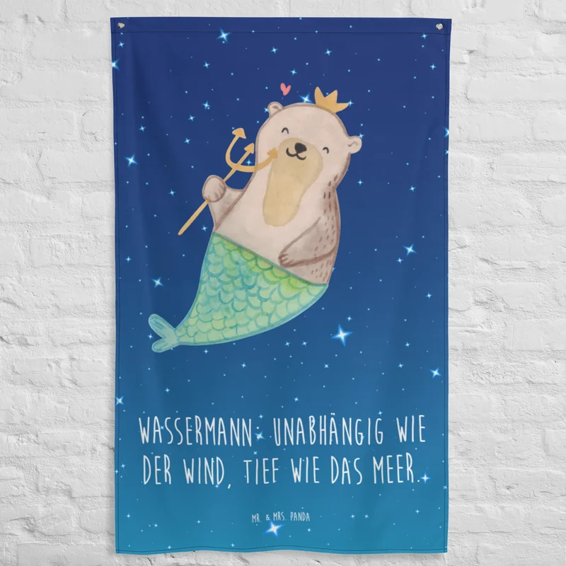 Wandteppich Wassermann Astrologie