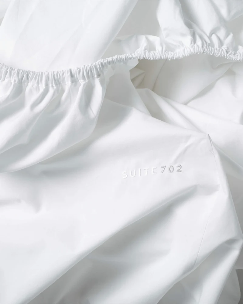 Fitted Sheet Cotton White