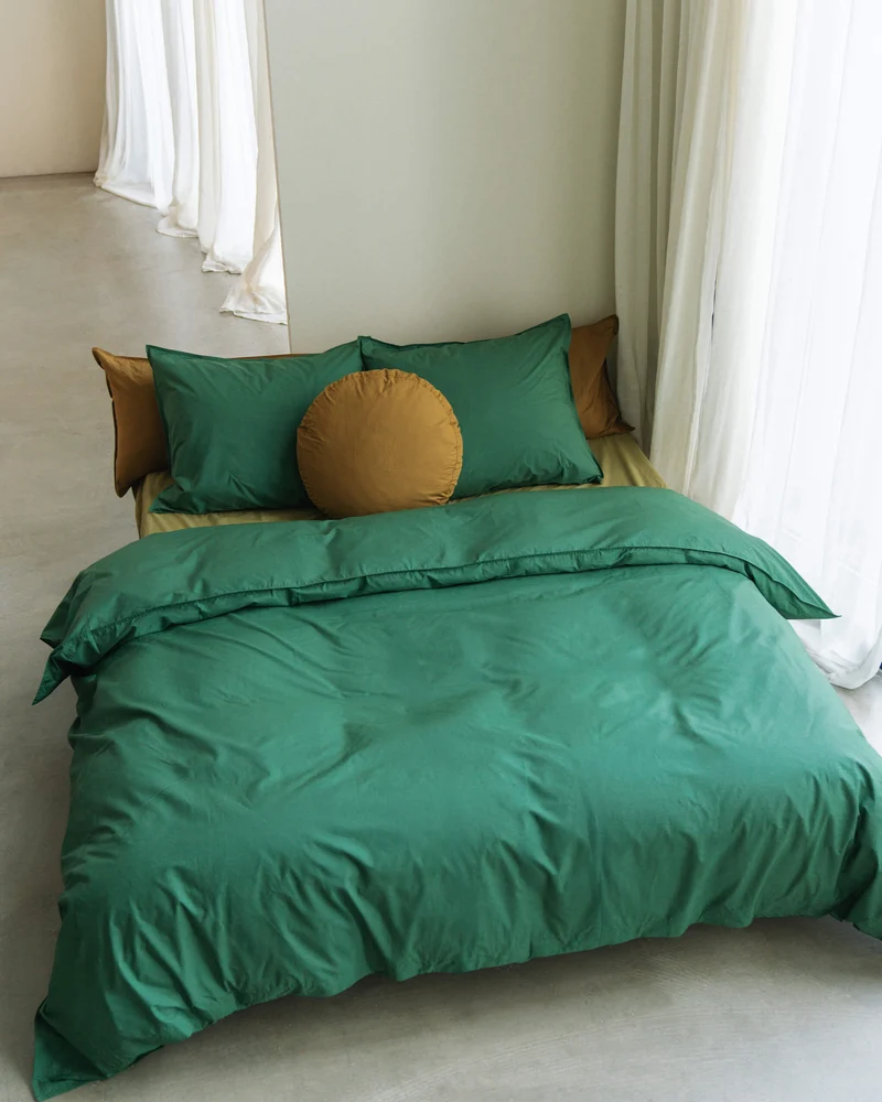 bigDOT Pillowcase Khaki Gold