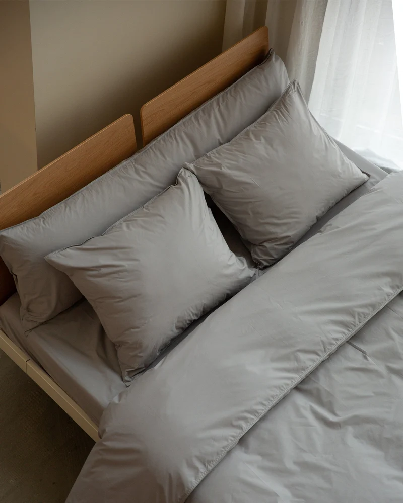 Pillowcase Cotton Urban Grey