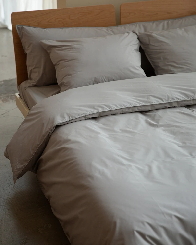 Pillowcase Cotton Urban Grey