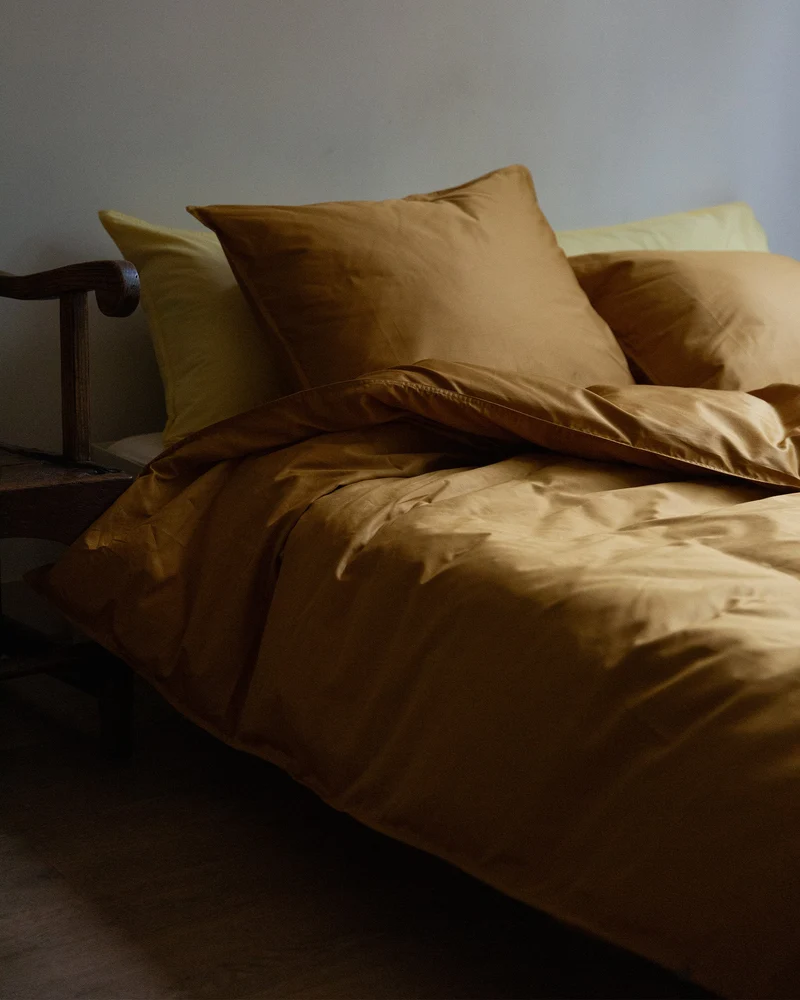 Pillowcase Satin Caramel