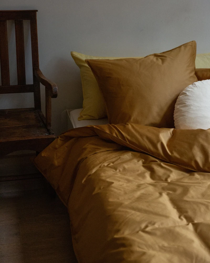 Pillowcase Satin Caramel