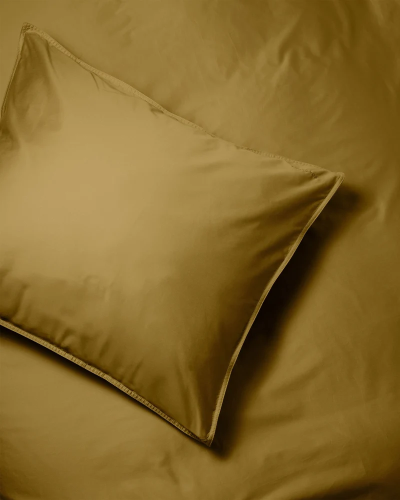 Pillowcase Satin Caramel