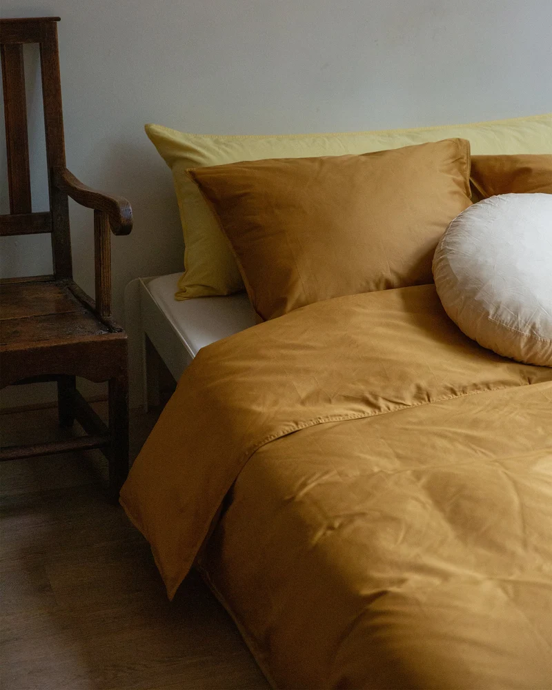 Pillowcase Satin Caramel