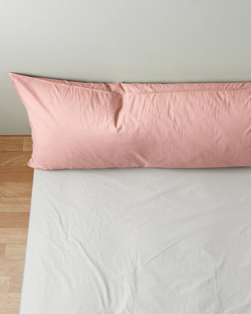 bedMATE Pillowcase Cotton Dusty Rose