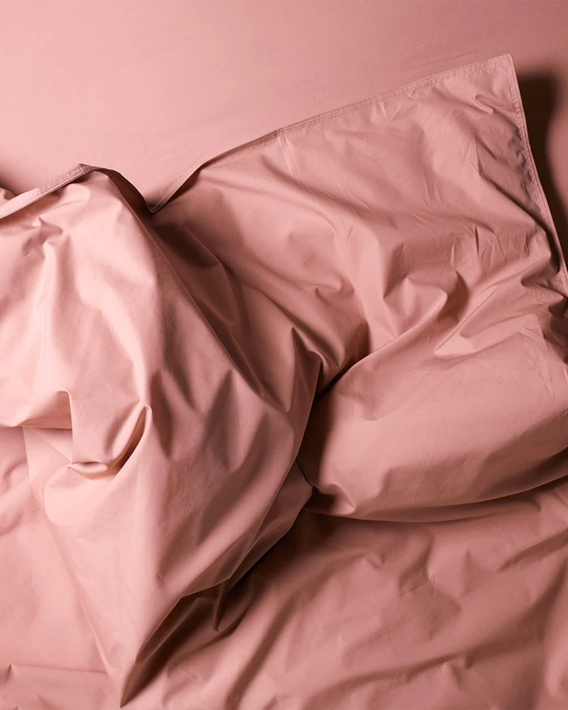 Duvet Cover Cotton Dusty Rose