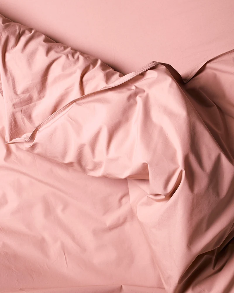 Duvet Cover Cotton Dusty Rose