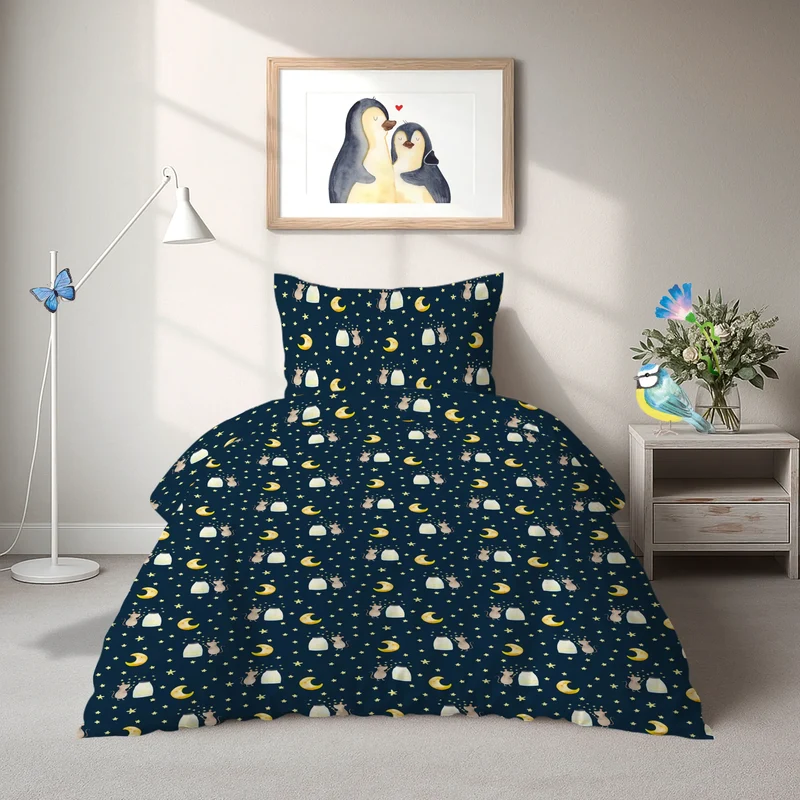 Bettwäsche Maus Sterne Muster