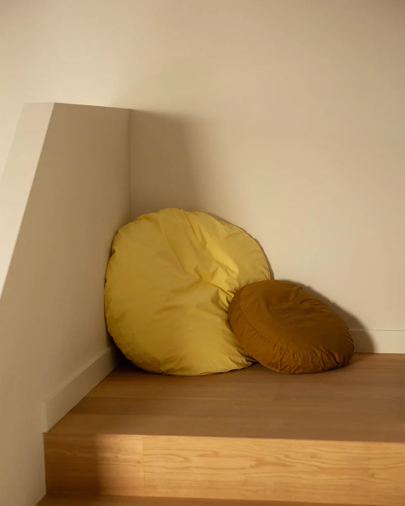 Really bigDOT Pillowcase Butter Yellow