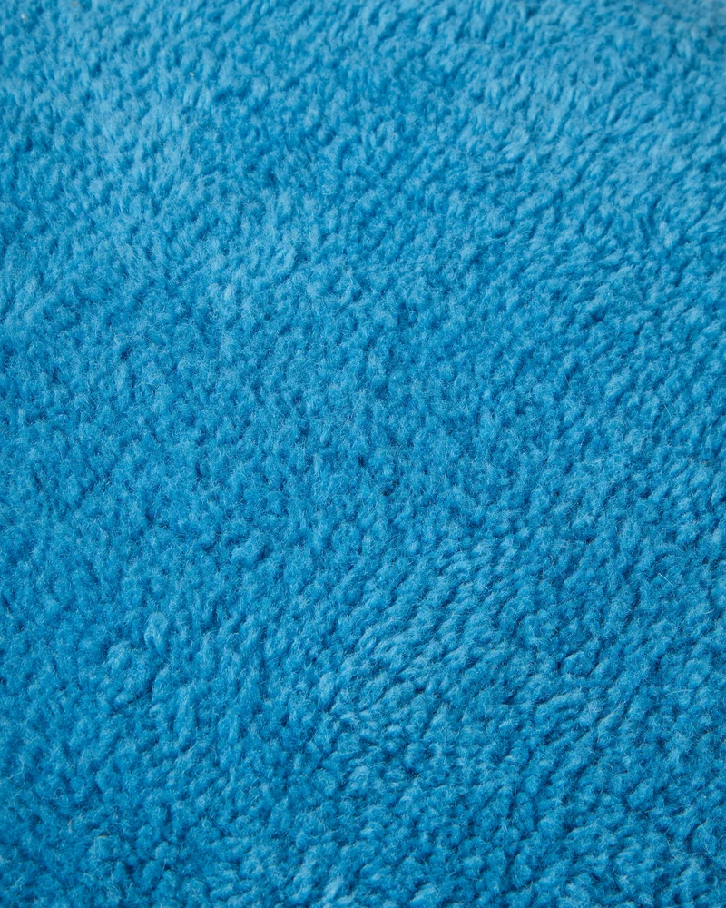 Really bigDOT Cushion Cover Furry Brilliant Blue