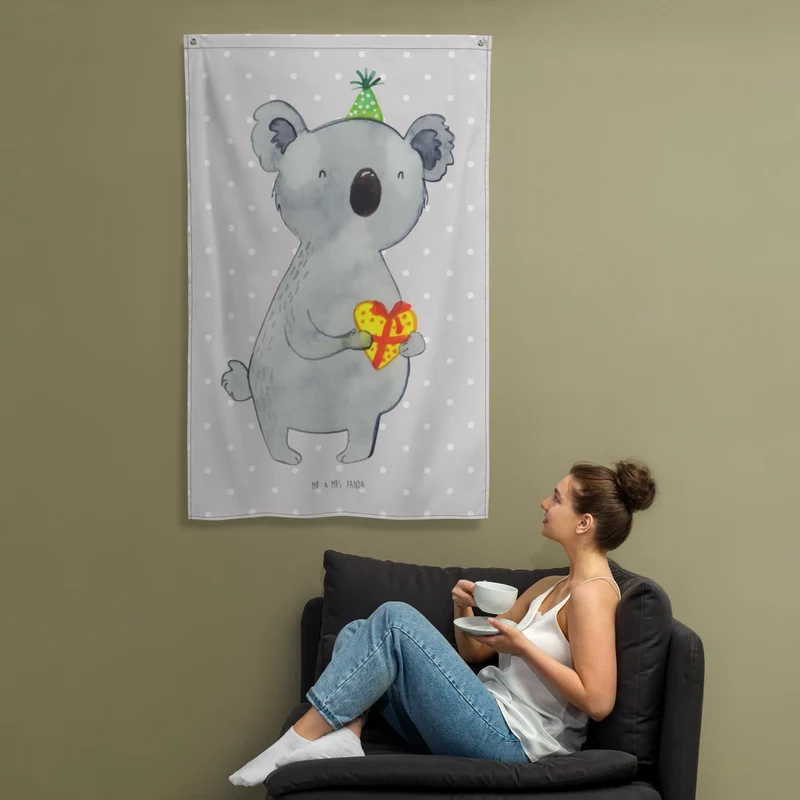 Wandteppich Koala Geschenk