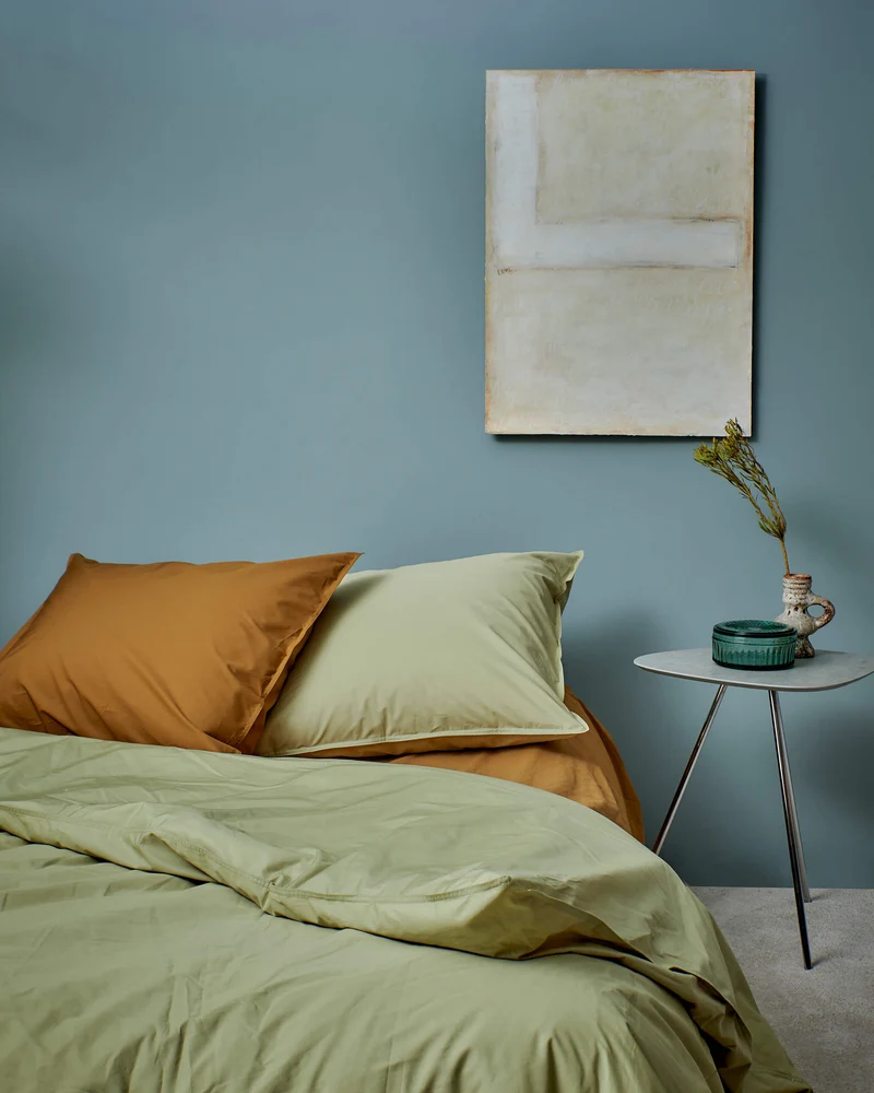 Duvet Cover Cotton Pistachio
