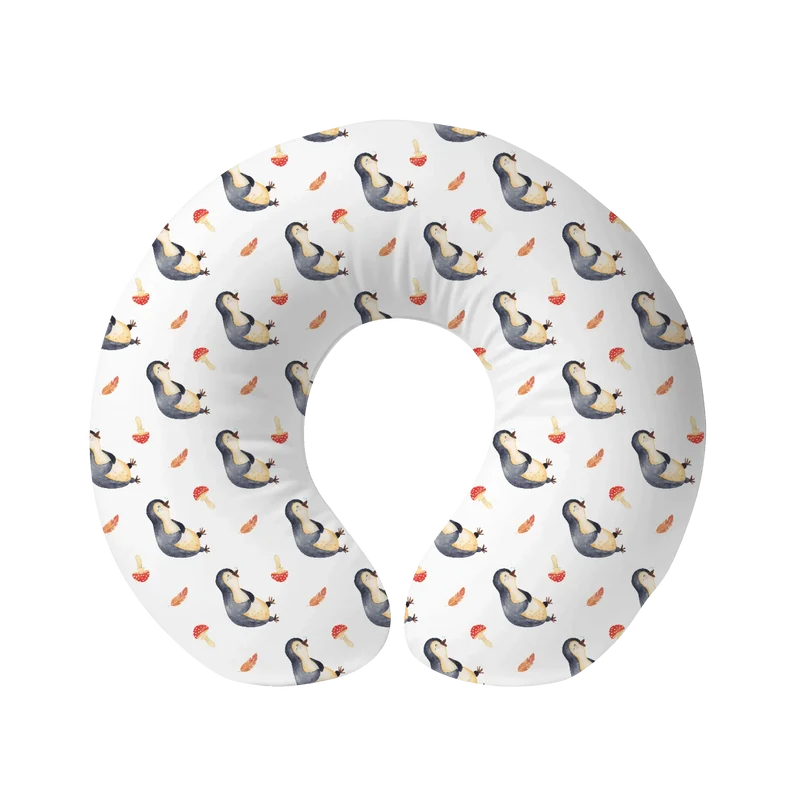 Nackenkissen Pinguin Lachen Muster