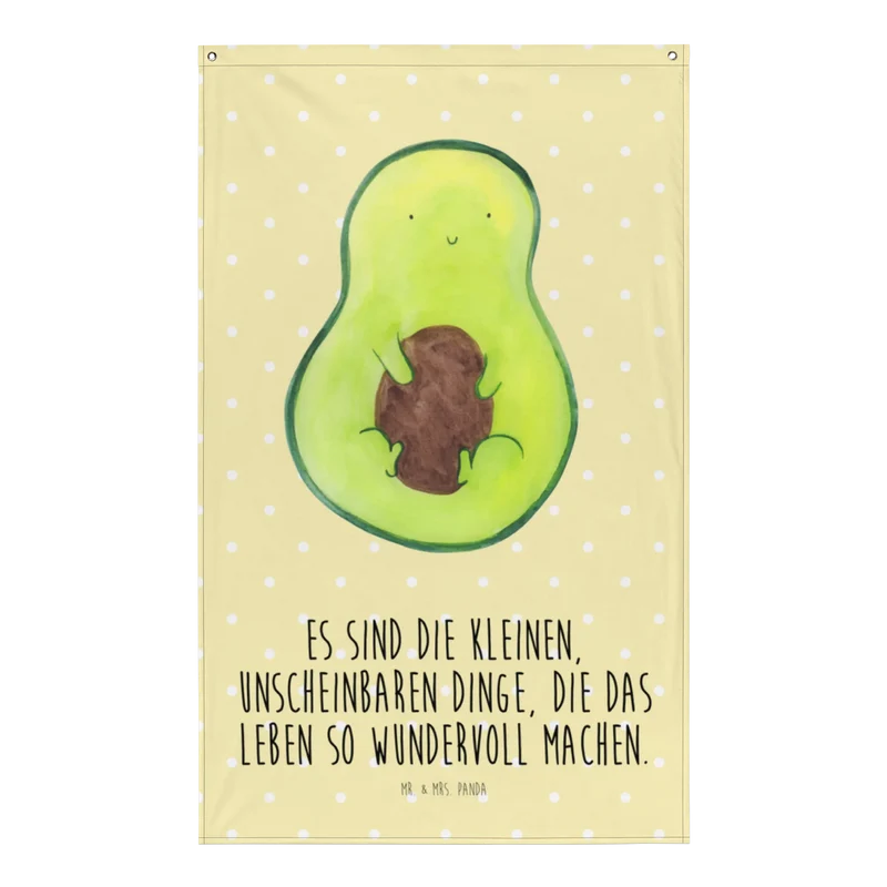 Wandteppich Avocado Kern