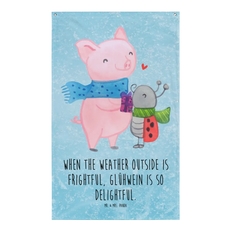 Wandteppich Glühschwein Smörle