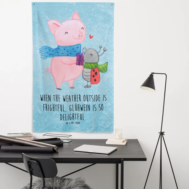 Wandteppich Glühschwein Smörle