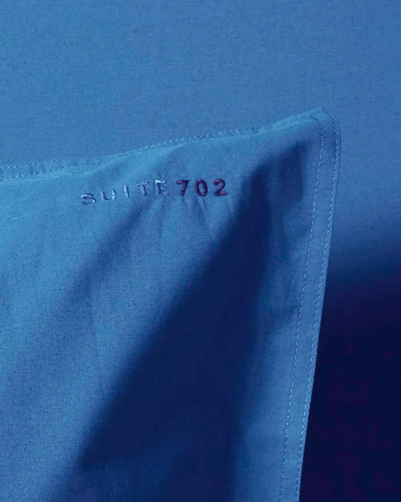 Pillowcase Cotton Cobalt Blue