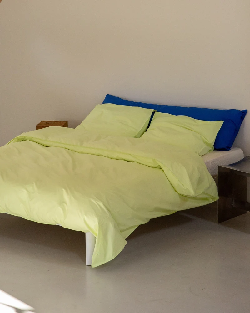 bedMATE Pillowcase Cotton Cobalt Blue