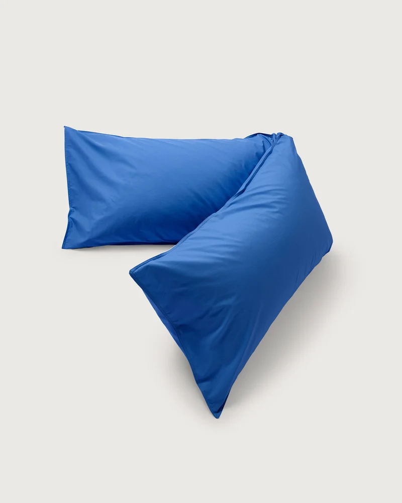 bedMATE Pillowcase Cotton Cobalt Blue