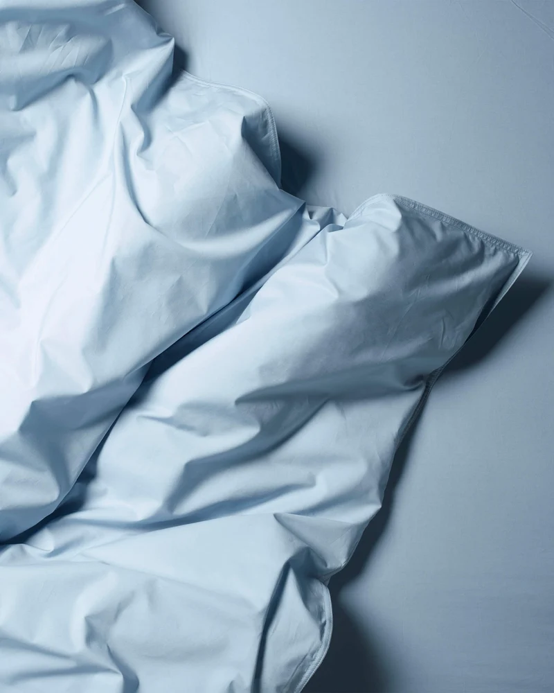 Duvet Cover Cotton Sky Blue