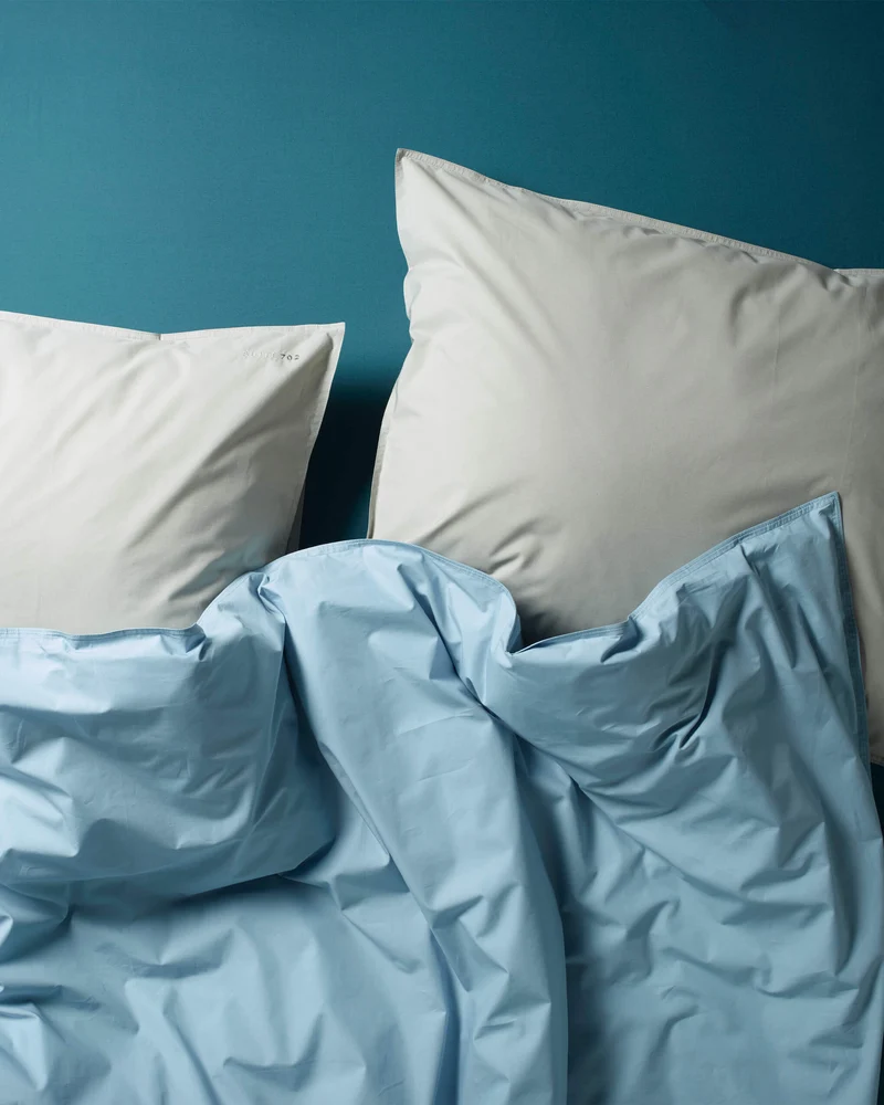 Duvet Cover Cotton Sky Blue