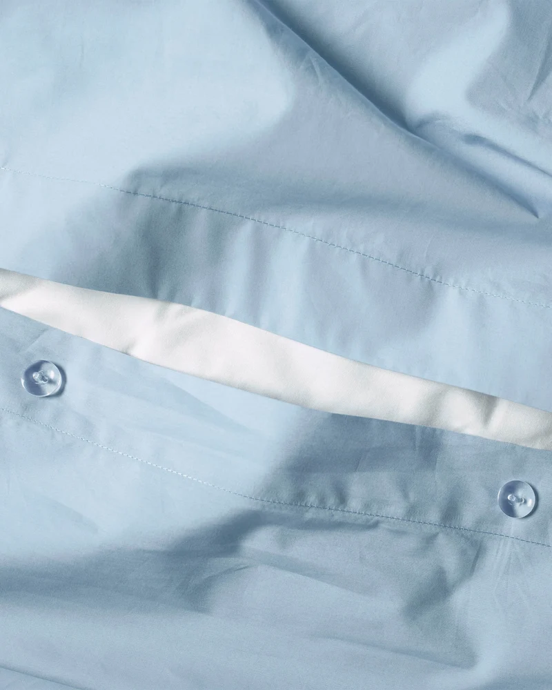 Duvet Cover Cotton Sky Blue