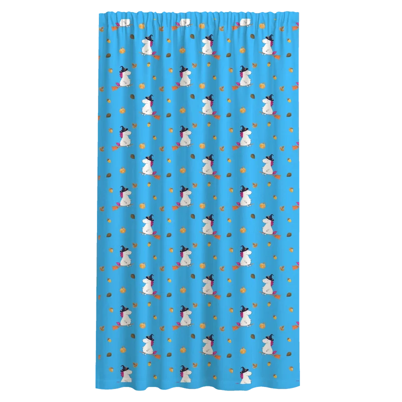 Vorhang Einhorn Hexe Muster