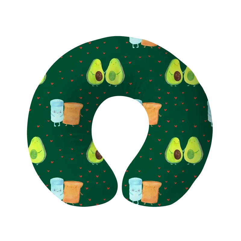 Nackenkissen Avocado Pärchen Muster