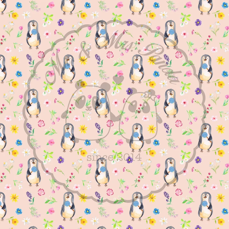 Nackenkissen Pinguin Lolli Muster